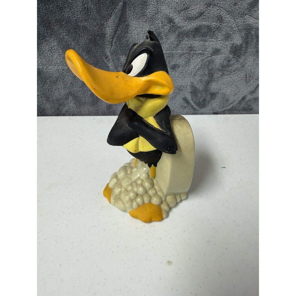 Vintage 1997 Daffy Duck Empty Soap Bottle Warner Brothers